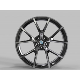 Replica FORGED B192B 9,5x20 5x112 ET 28 Dia 66,5 (GLOSS-BLACK-MACHINED-FACE_FORGED)