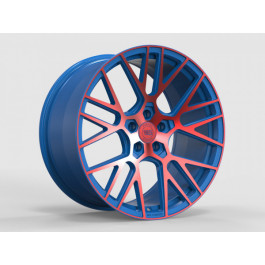 WS FORGED WS2106 9,5x20 5x114.3 ET 30 Dia 70,5 (MATTE_BLUE(inside)_WITH_RED(outside)_FACE_FORGED)