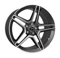 Replica FORGED MR2185 10x19 5x112 ET 48 Dia 66,5 (SATIN-GRAPHITE-WITH-MACHINED-FACE_FORGED)